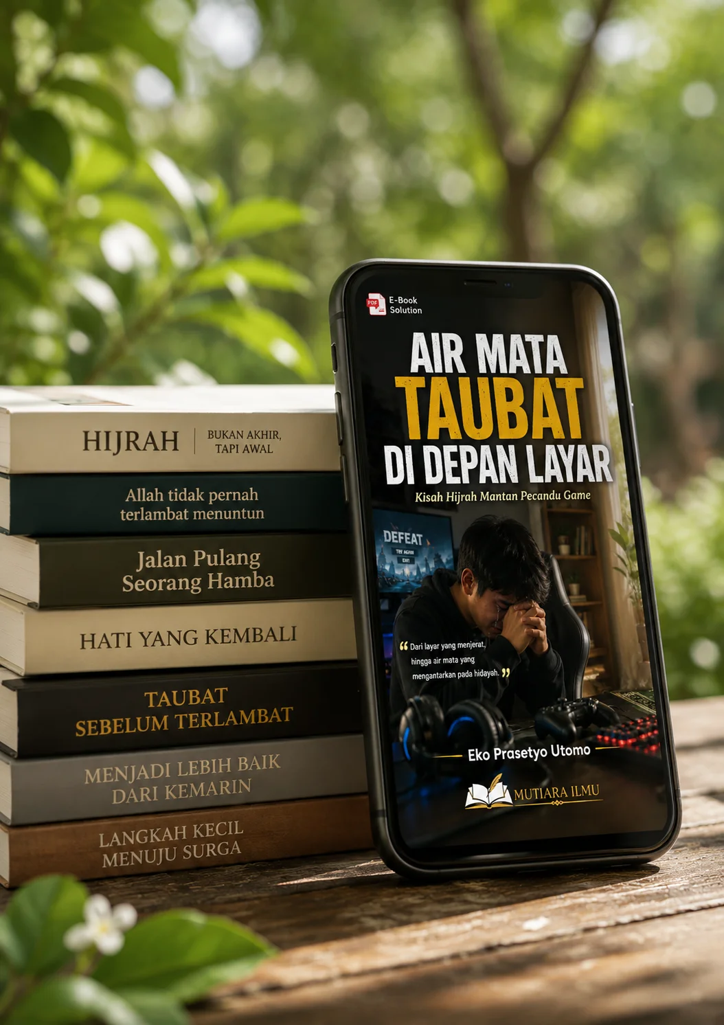 AIR MATA TAUBAT DI DEPAN LAYAR - Kisah Hijrah Mantan Pecandu Game preview 4