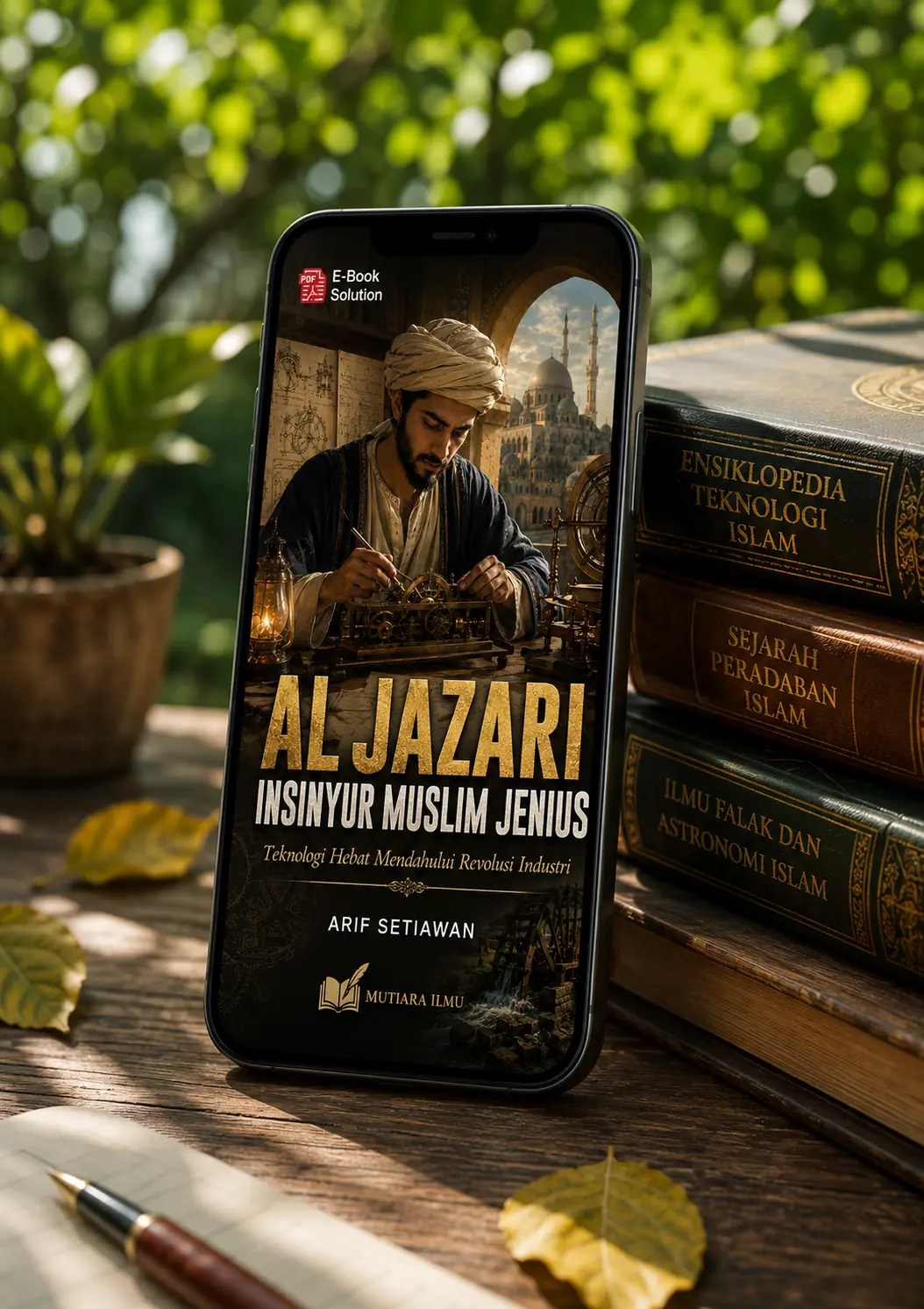 AL JAZARI INSINYUR MUSLIM JENIUS - Teknologi Hebat Mendahului Revolusi Industri preview 4