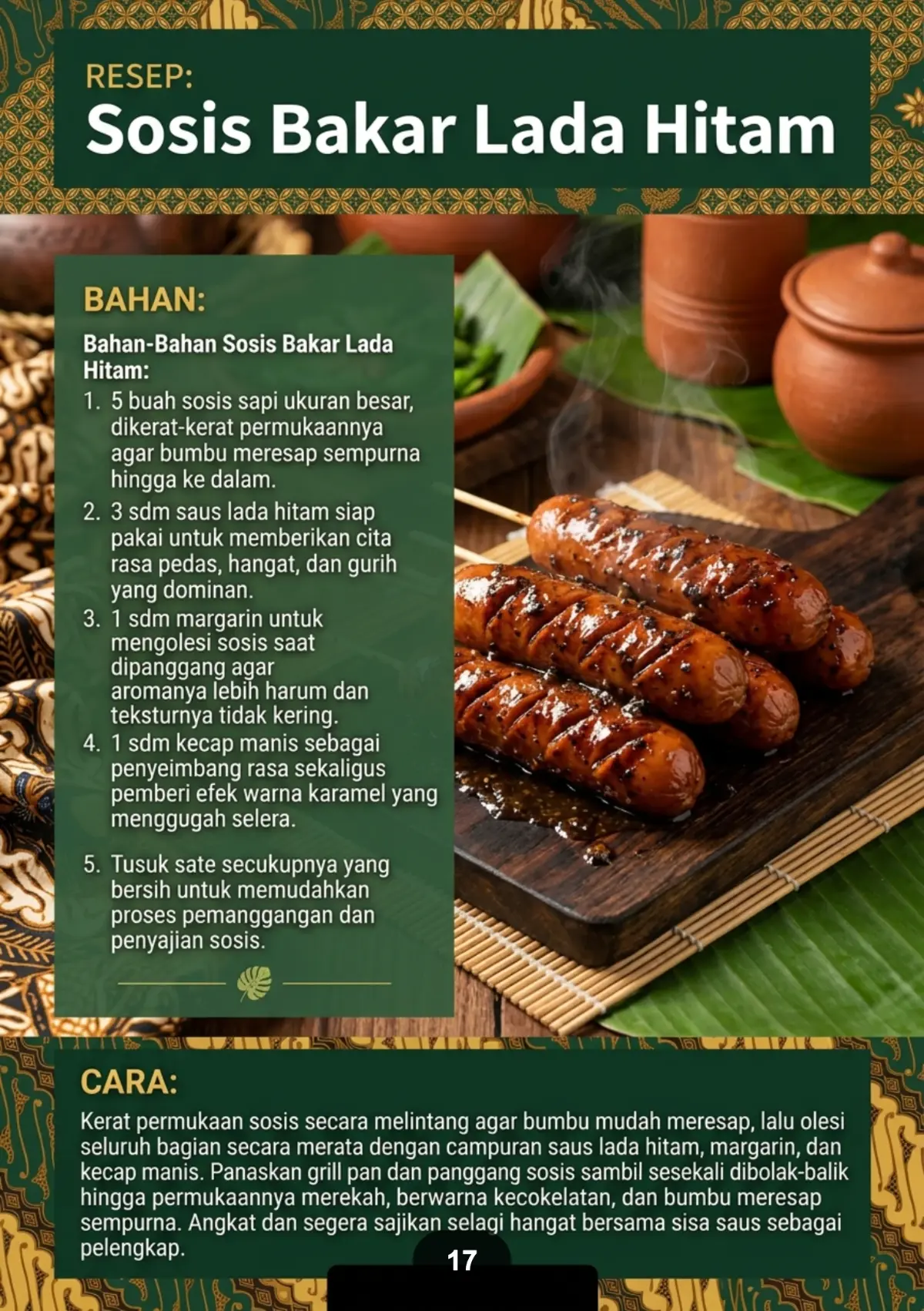 ANEKA RESEP BAKARAN ISTIMEWA - Aroma Menggoda Untuk Akhir Pekan preview 2