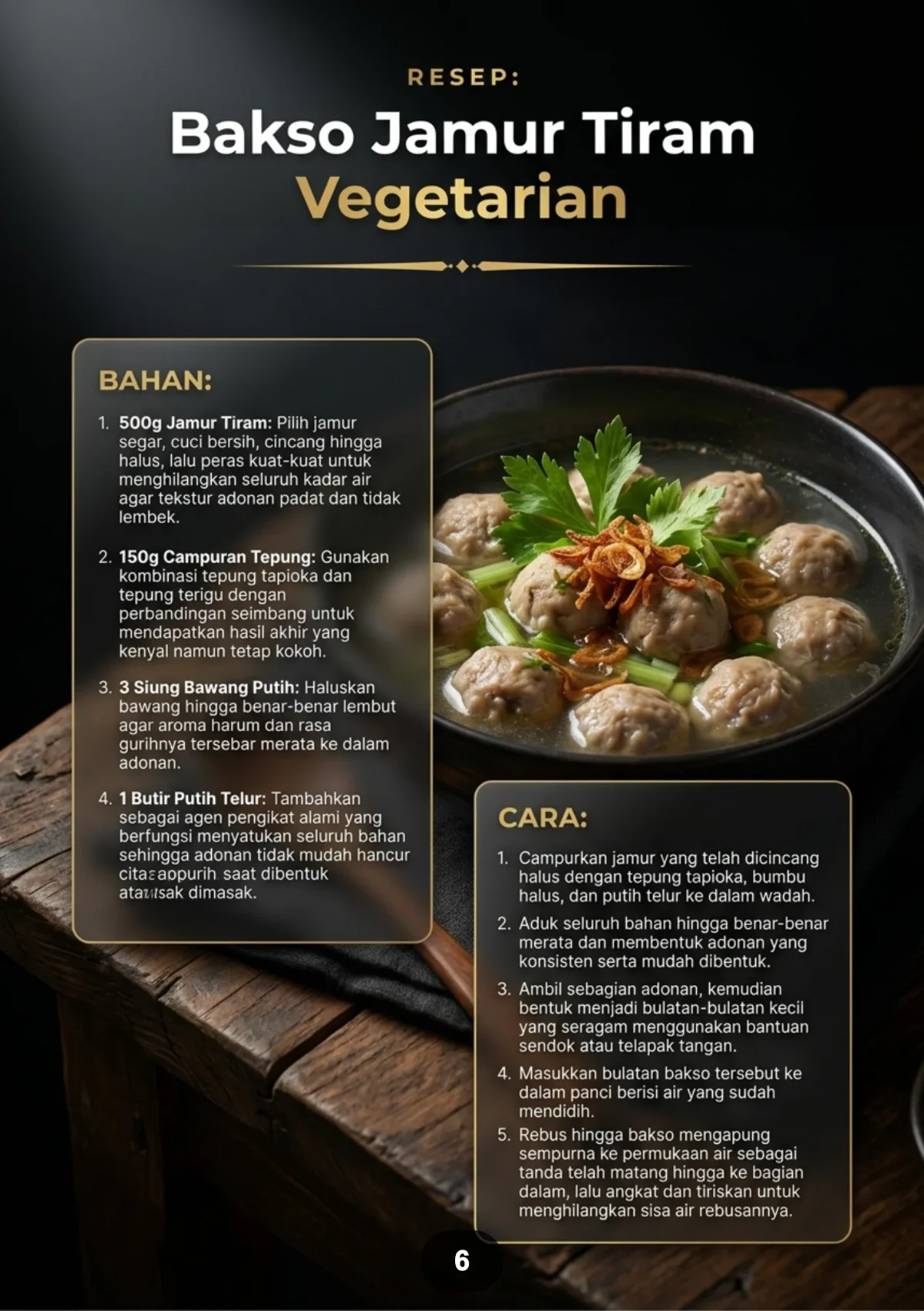 ANEKA RESEP BAKSO RUMAHAN - Kenyal Gurih Tanpa Bahan Berbahaya preview 3