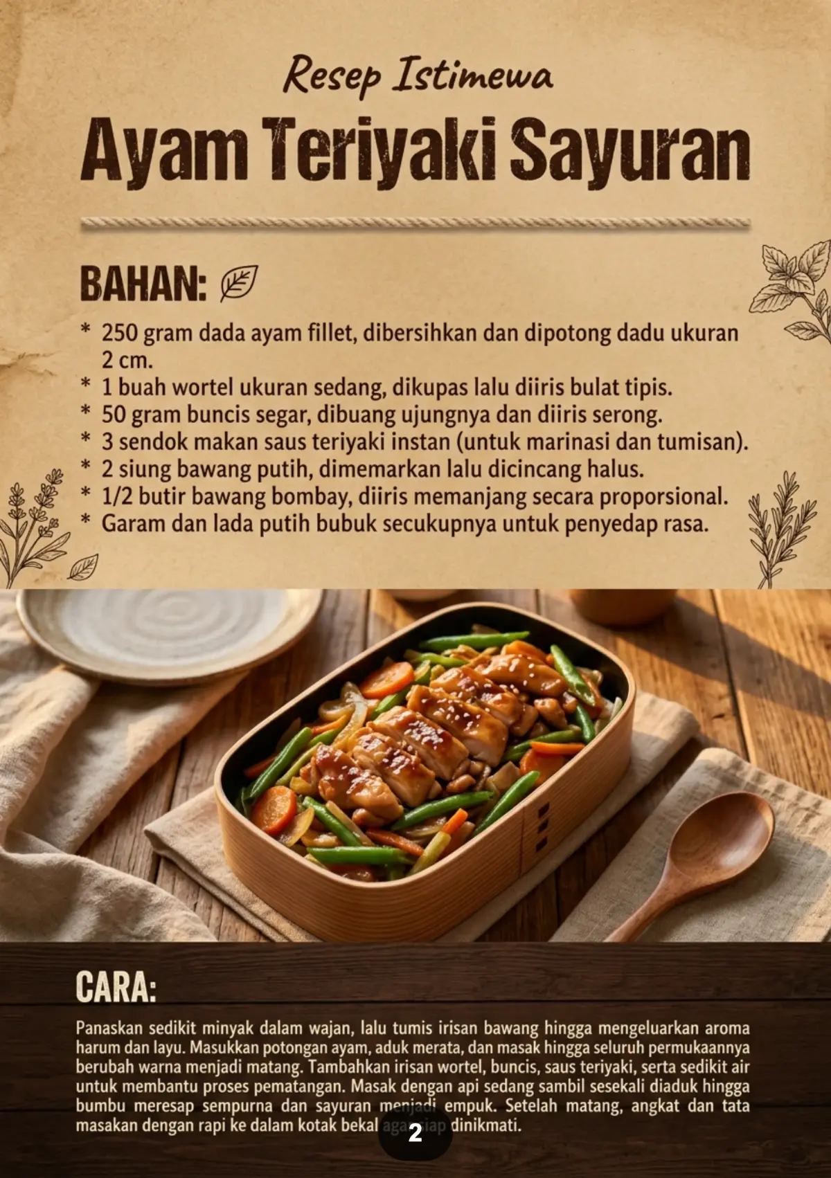ANEKA RESEP BEKAL KANTOR - Praktis Hemat Dan Tetap Lezat preview 2