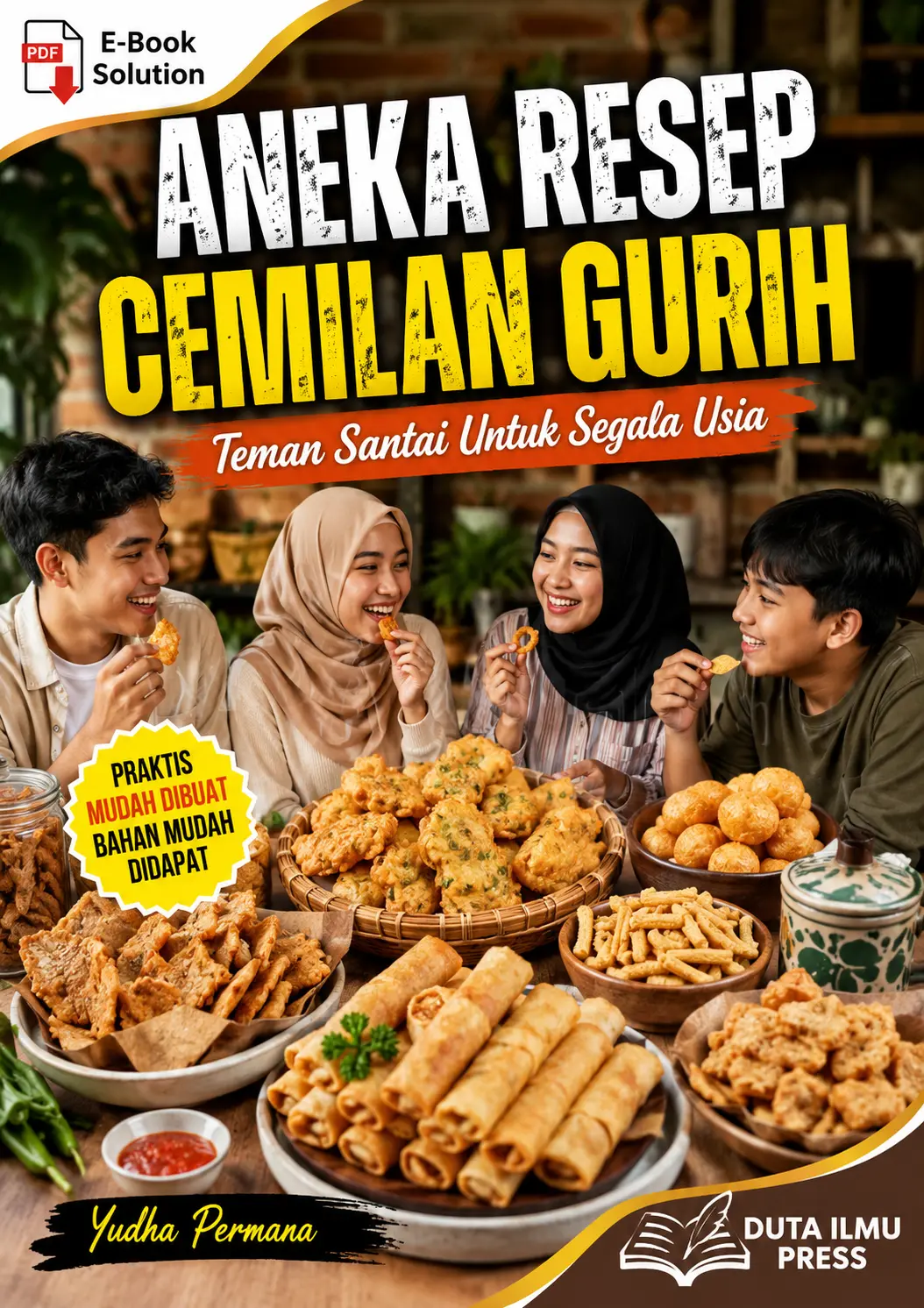 ANEKA RESEP CEMILAN GURIH - Teman Santai Untuk Segala Usia