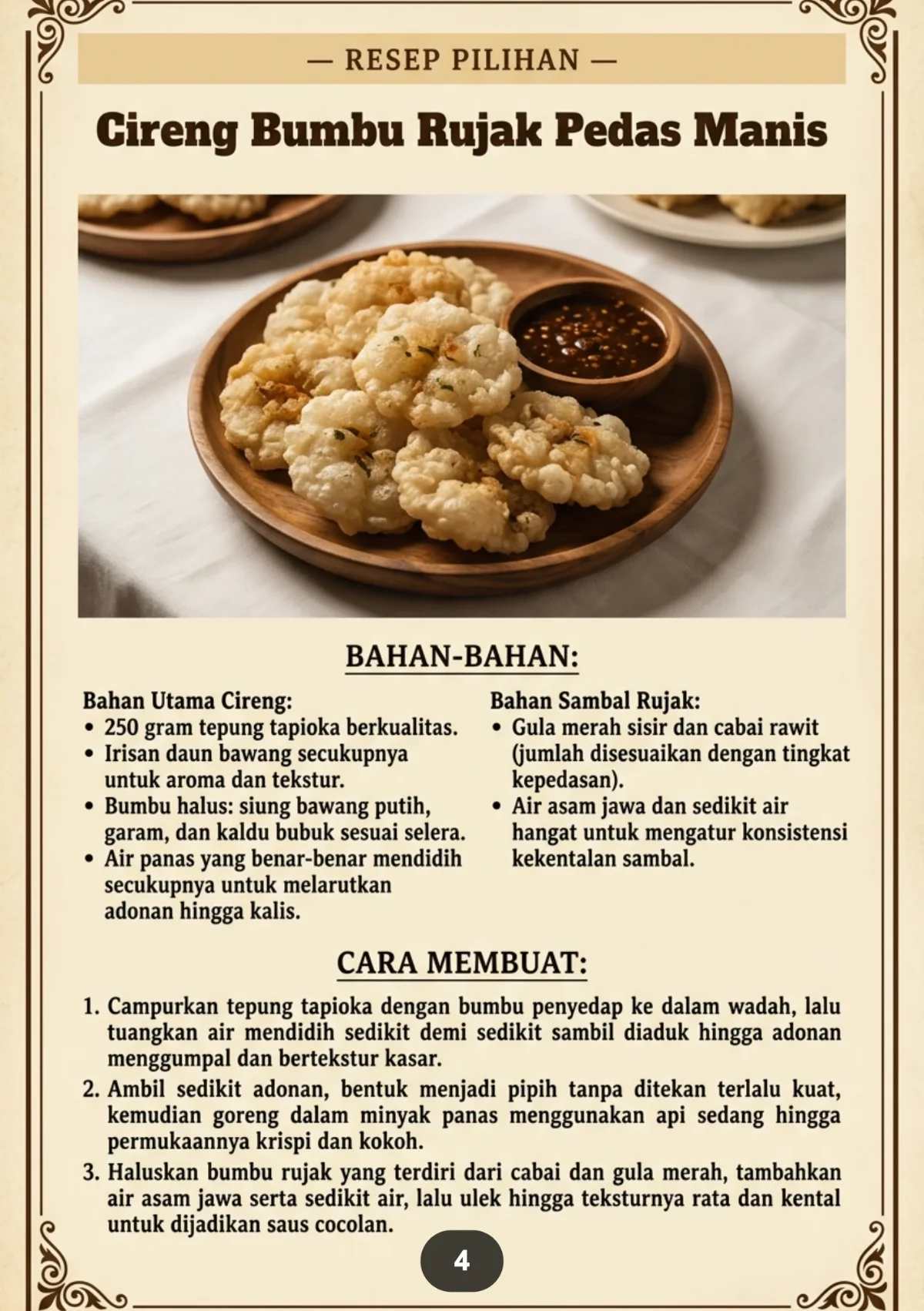 ANEKA RESEP CEMILAN GURIH - Teman Santai Untuk Segala Usia preview 3