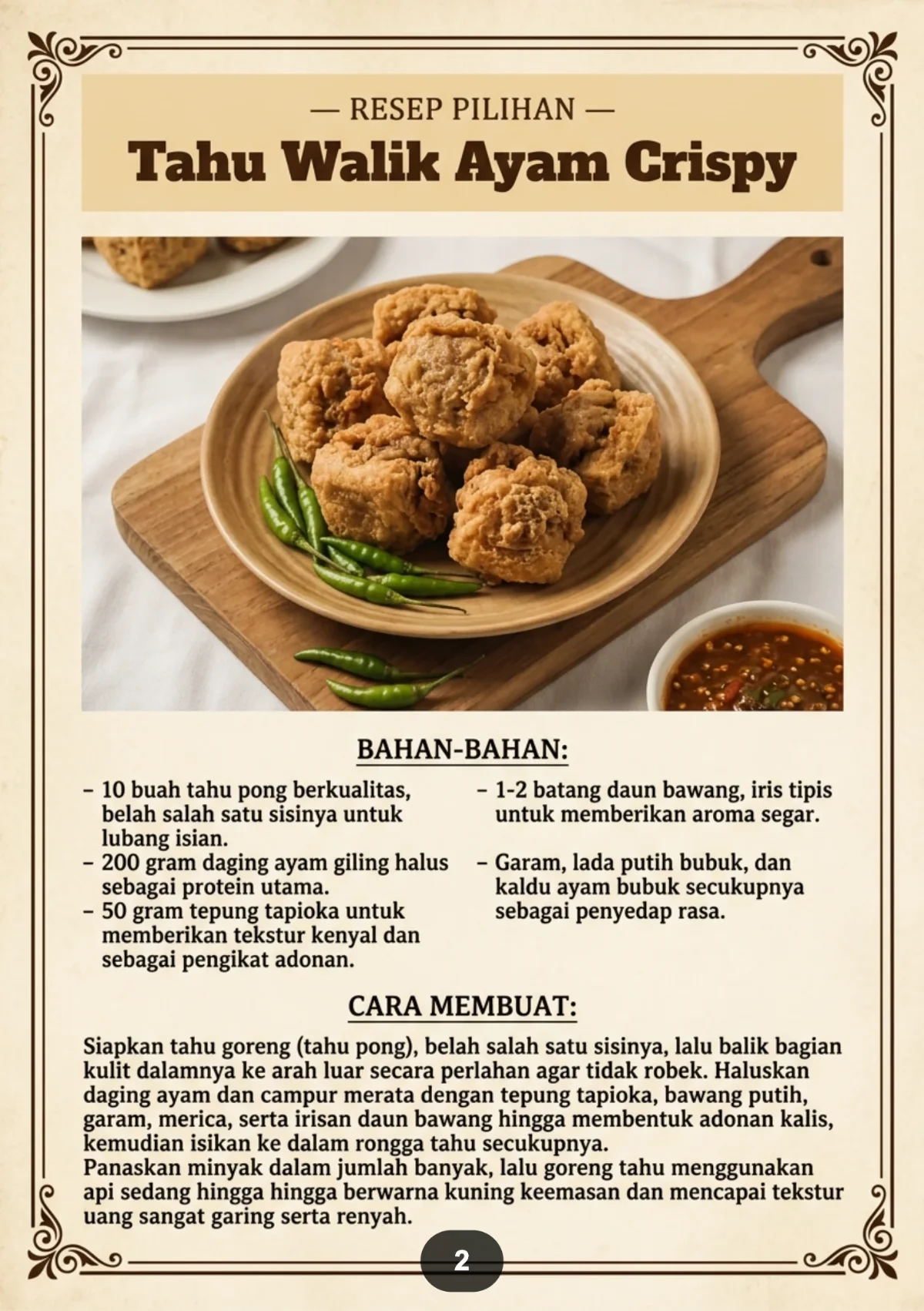 ANEKA RESEP CEMILAN GURIH - Teman Santai Untuk Segala Usia preview 2