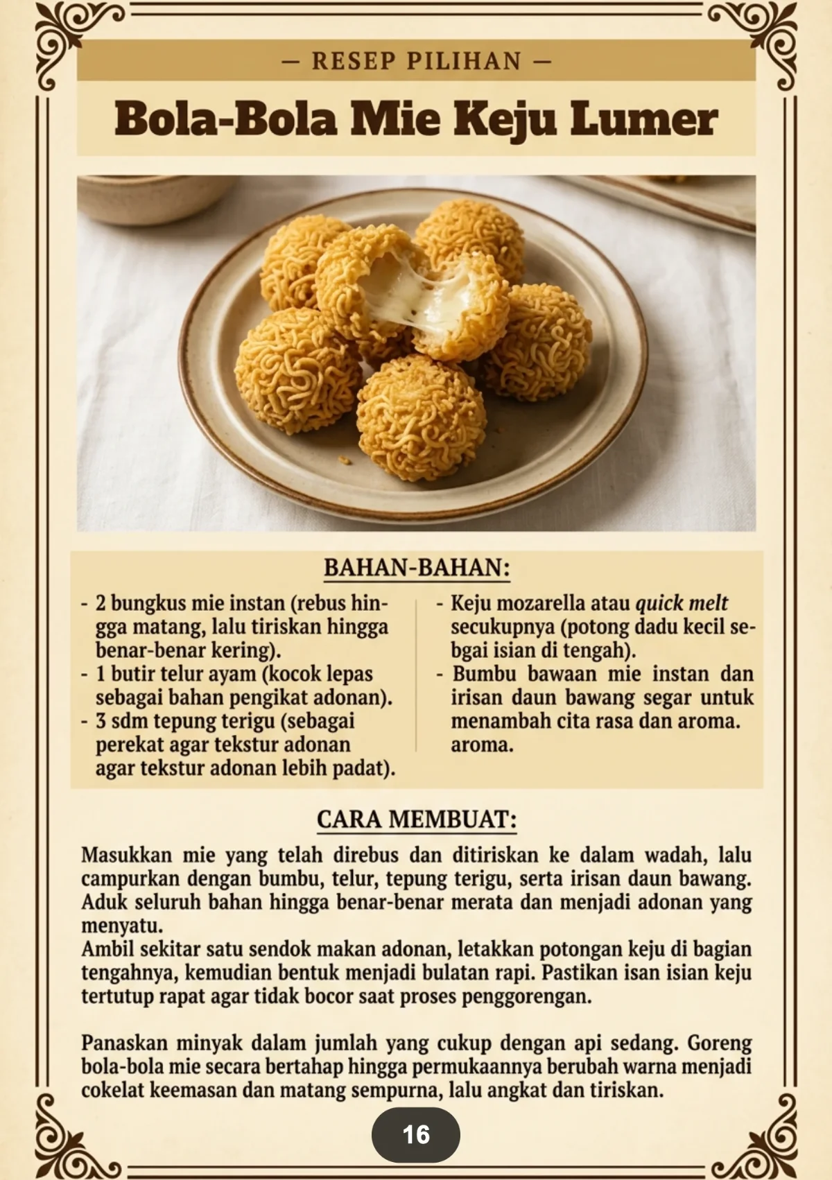 ANEKA RESEP CEMILAN GURIH - Teman Santai Untuk Segala Usia preview 4