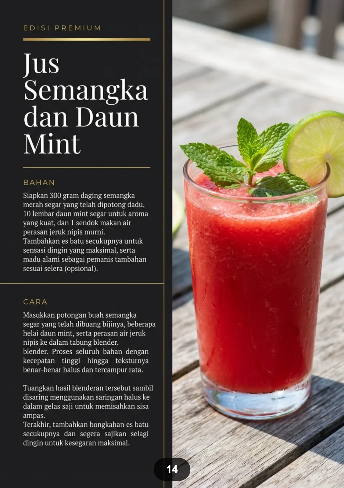 ANEKA RESEP JUS DAN SMOOTHIES - Sehat Segar Kaya Vitamin Alami  preview 4