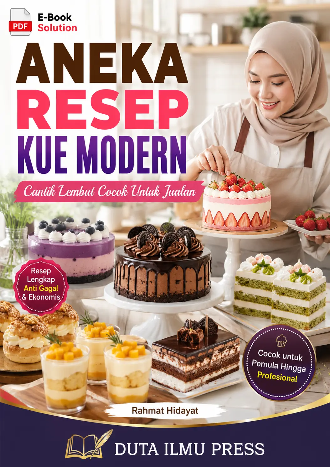 ANEKA RESEP KUE MODERN - Cantik Lembut Cocok Untuk Jualan