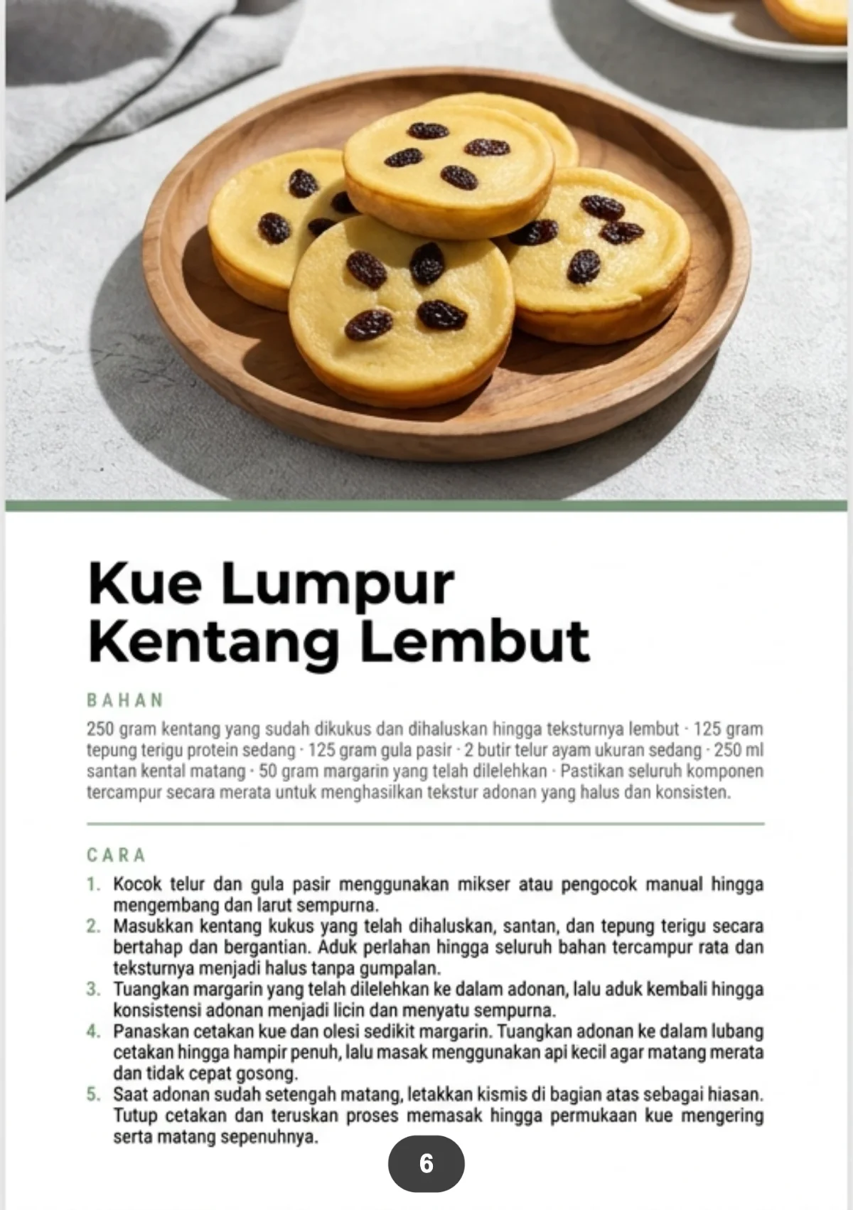 ANEKA RESEP KUE TRADISIONAL - Warisan Nusantara Tetap Digemari Semua  preview 3