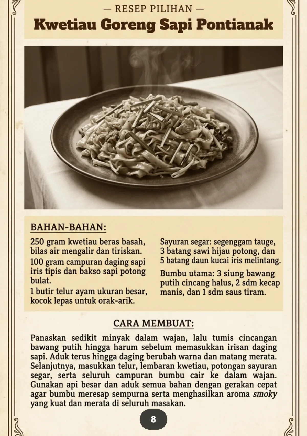 ANEKA RESEP KULINER MALAM - Menu Favorit Penikmat Santapan Malam preview 4