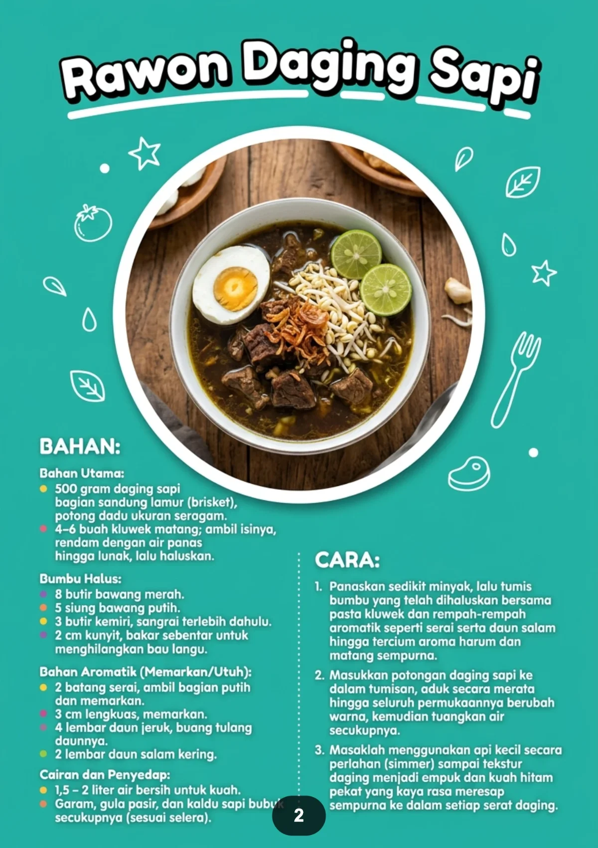 ANEKA RESEP MASAKAN BERKUAH - Hangat Nikmat Cocok Musim Hujan preview 4
