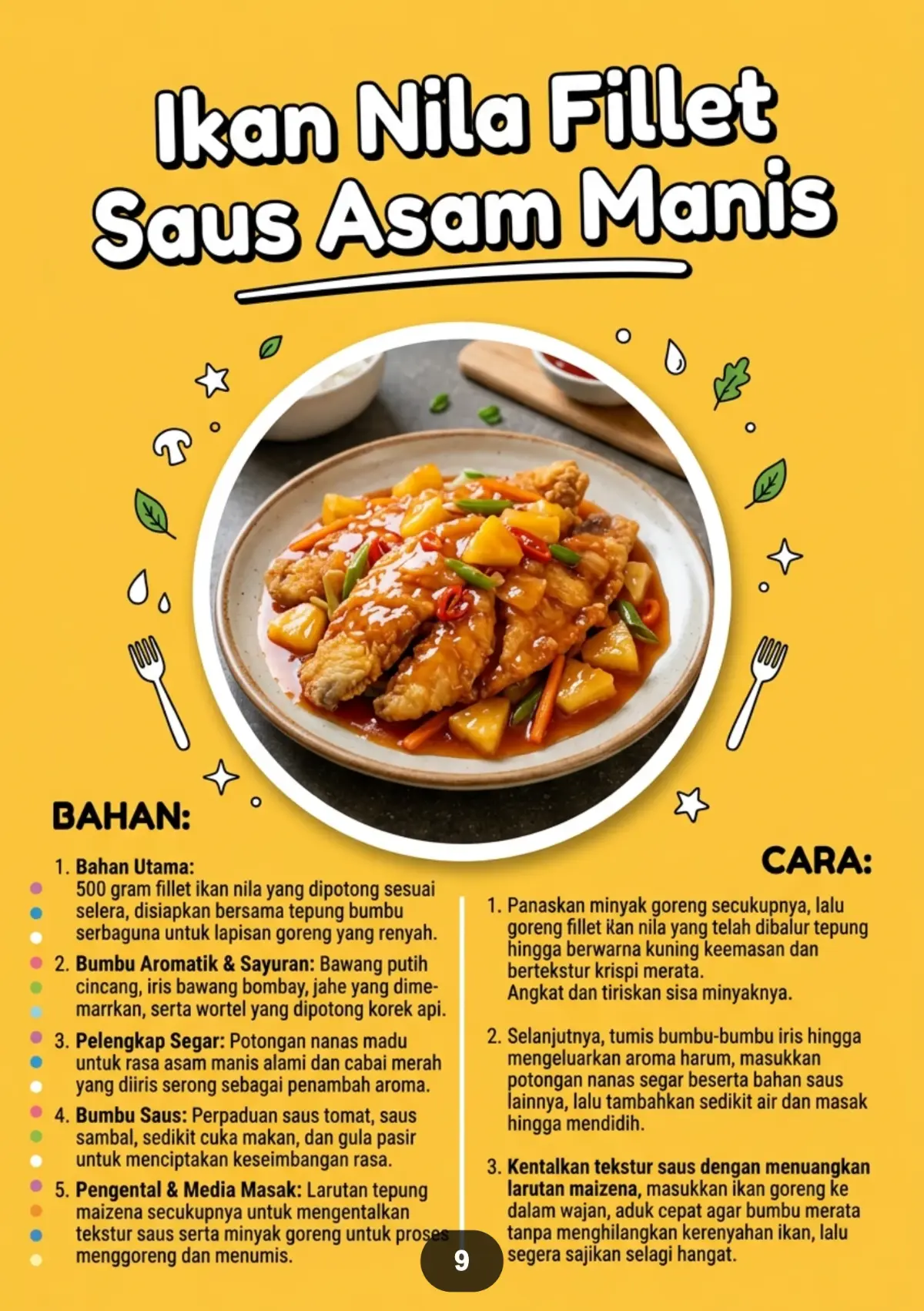 ANEKA RESEP MENU KATERING - Praktis Lezat Untuk Usaha Kuliner preview 2
