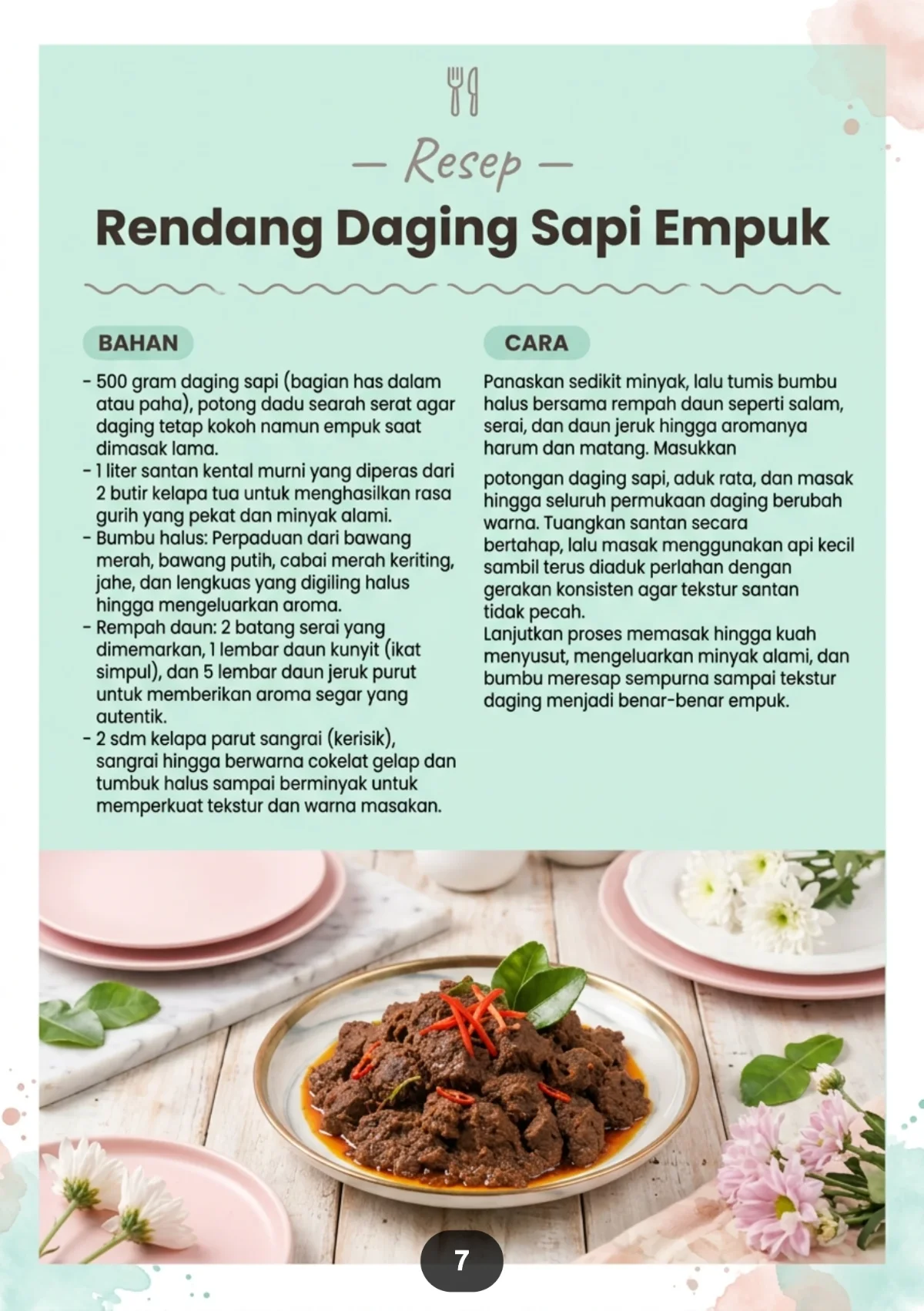 ANEKA RESEP MENU RAMADAN - Hidangan Istimewa Sahur Dan Berbuka preview 3