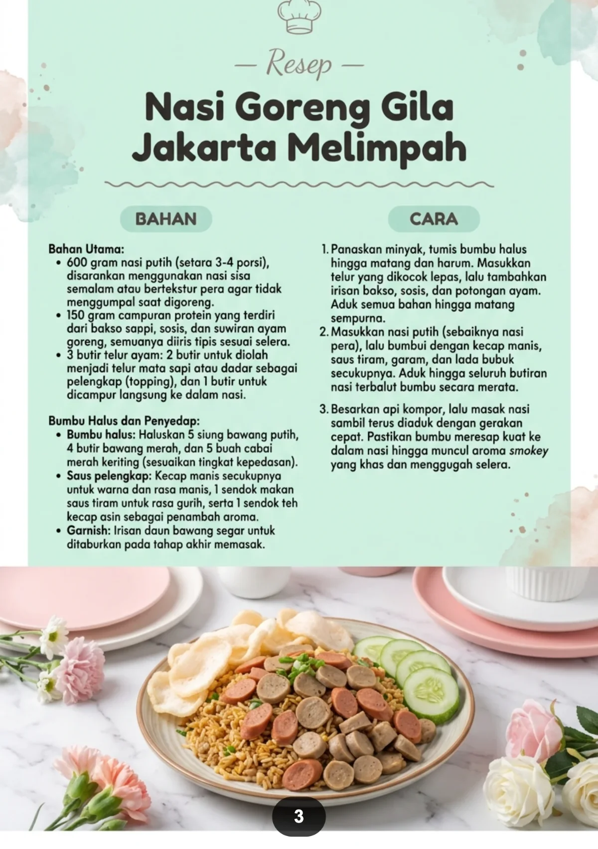 ANEKA RESEP NASI GORENG - Variasi Lezat Anti Bosan Selamanya preview 3