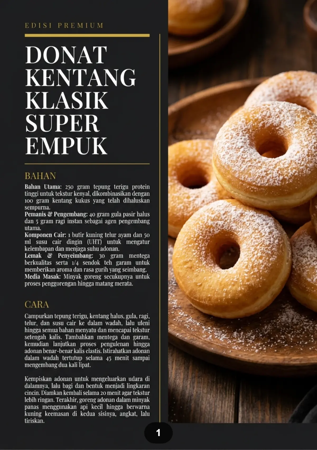 ANEKA RESEP ROTI DAN DONAT - Empuk Lembut Mudah Dipraktikkan Pemula preview 1