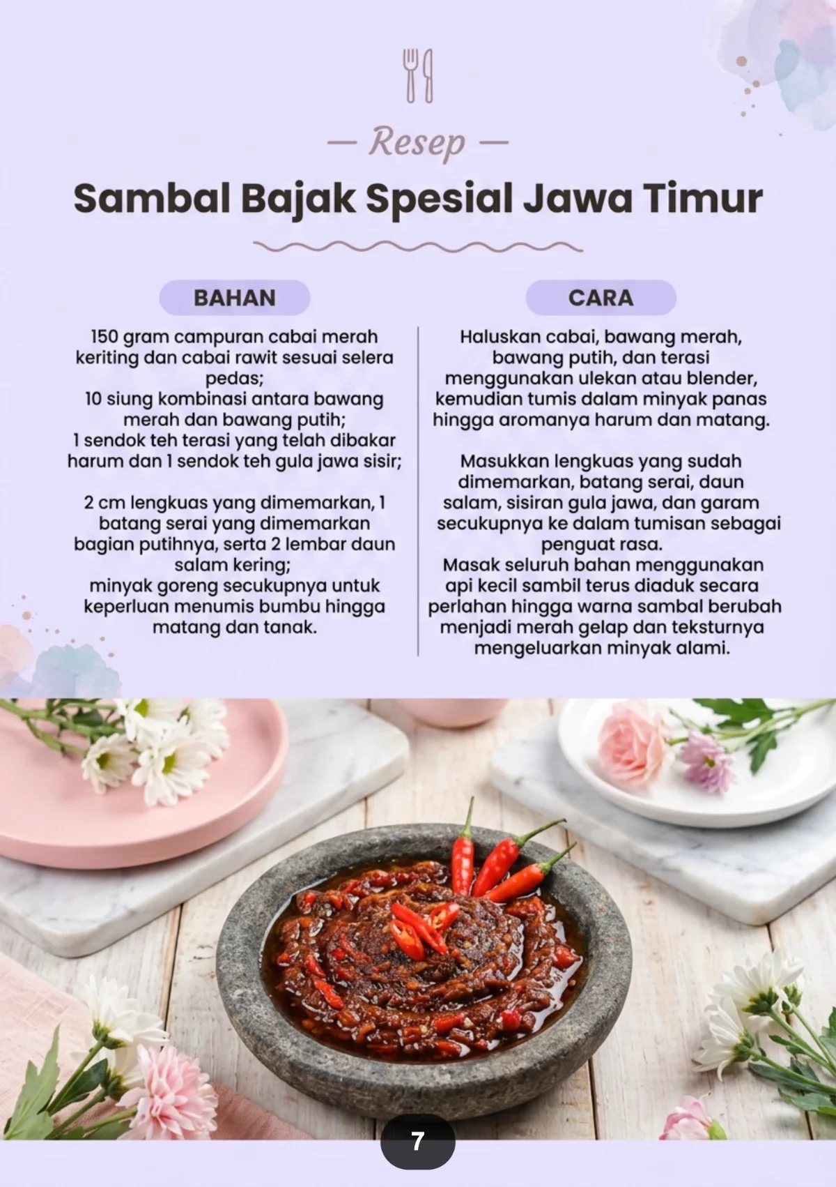 ANEKA RESEP SAMBAL NUSANTARA - Pedas Nikmat Bikin Makan Lahap preview 3
