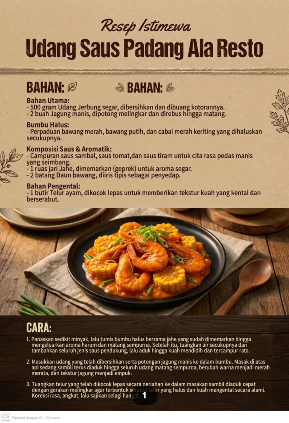 ANEKA RESEP SEAFOOD SPESIAL - Sajian Restoran Mudah Di Rumah preview 3