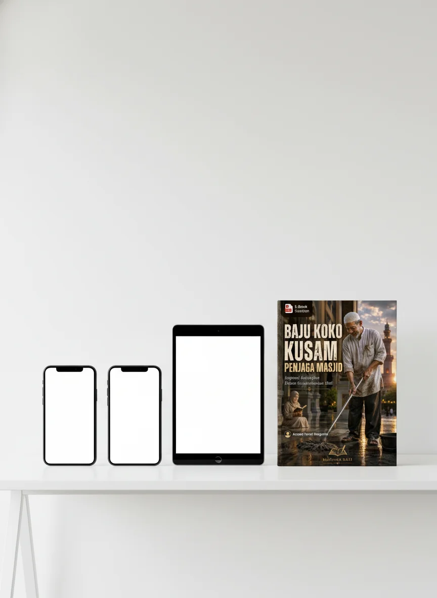 BAJU KOKO KUSAM PENJAGA MASJID - Inspirasi Kehidupan Dalam Kesederhanaan Hati preview 2