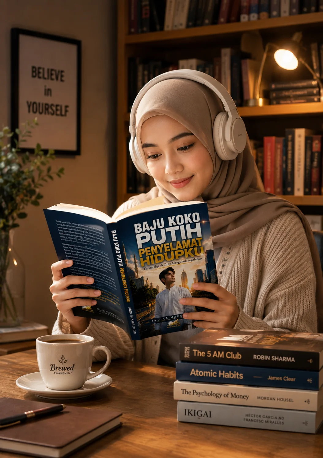 BAJU KOKO PUTIH PENYELAMAT HIDUPKU-Cerita Hijrah Yang Mengubah Segalanya preview 2