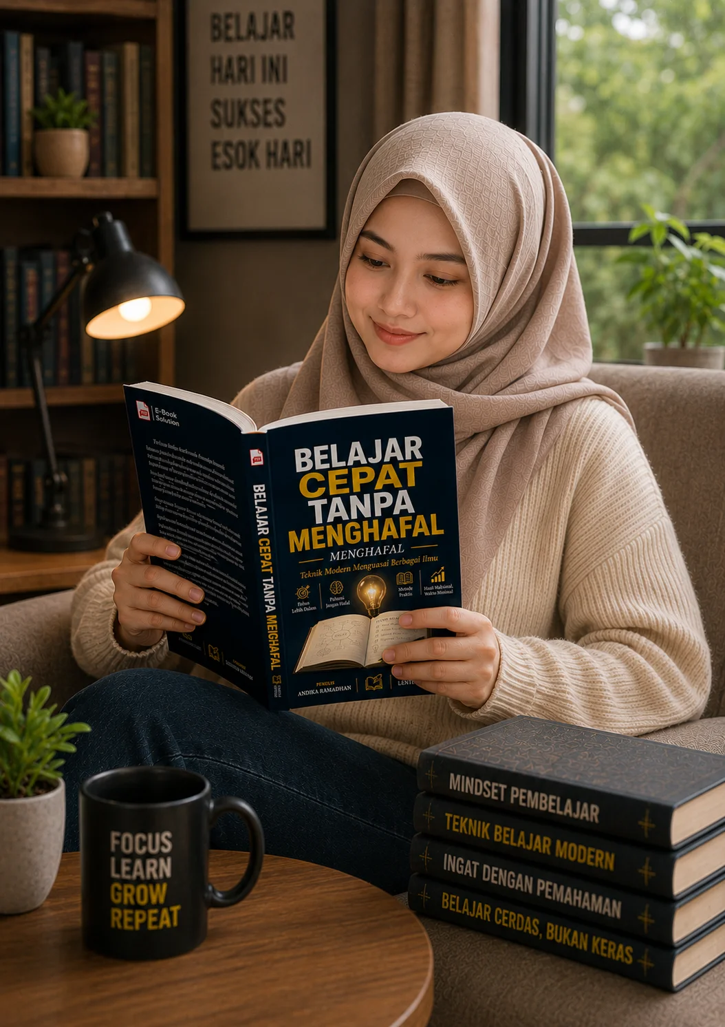 BELAJAR CEPAT TANPA MENGHAFAL-Teknik Modern Menguasai Berbagai Ilmu preview 1