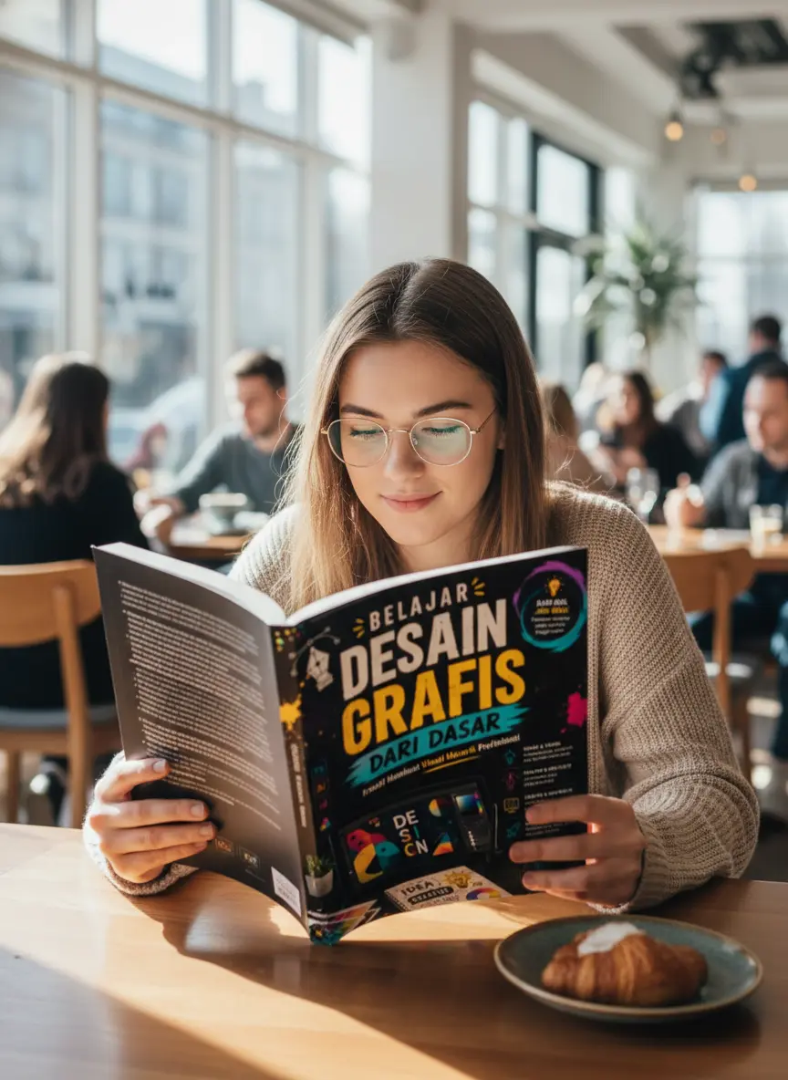 BELAJAR DESAIN GRAFIS DARI DASAR - Kreatif Membuat Visual Menarik Profesional preview 2