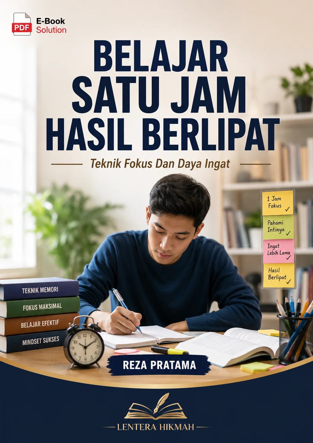 BELAJAR SATU JAM HASIL BERLIPAT-Teknik Fokus Dan Daya Ingat