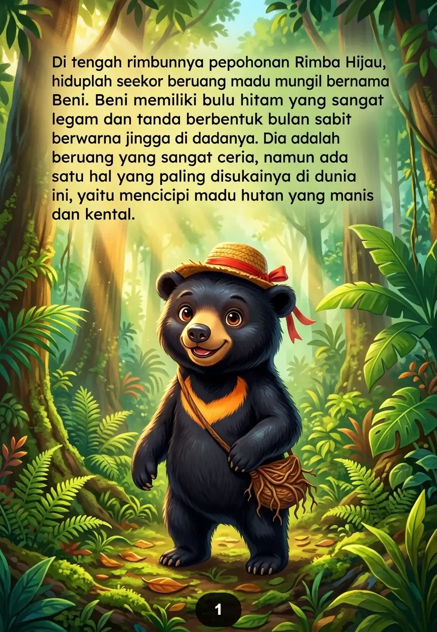 BENI SI BERUANG MADU Manisnya Persahabatan Sejati preview 1