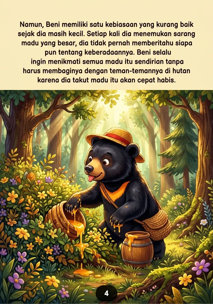 BENI SI BERUANG MADU Manisnya Persahabatan Sejati preview 4