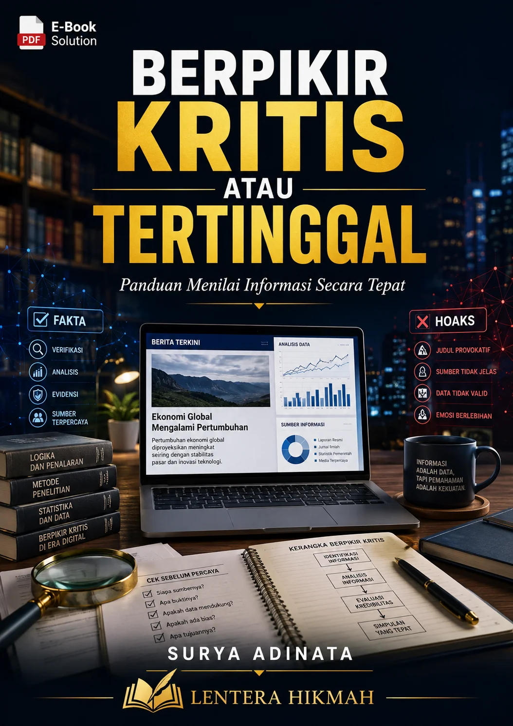 BERPIKIR KRITIS ATAU TERTINGGAL-Panduan Menilai Informasi Secara Tepat