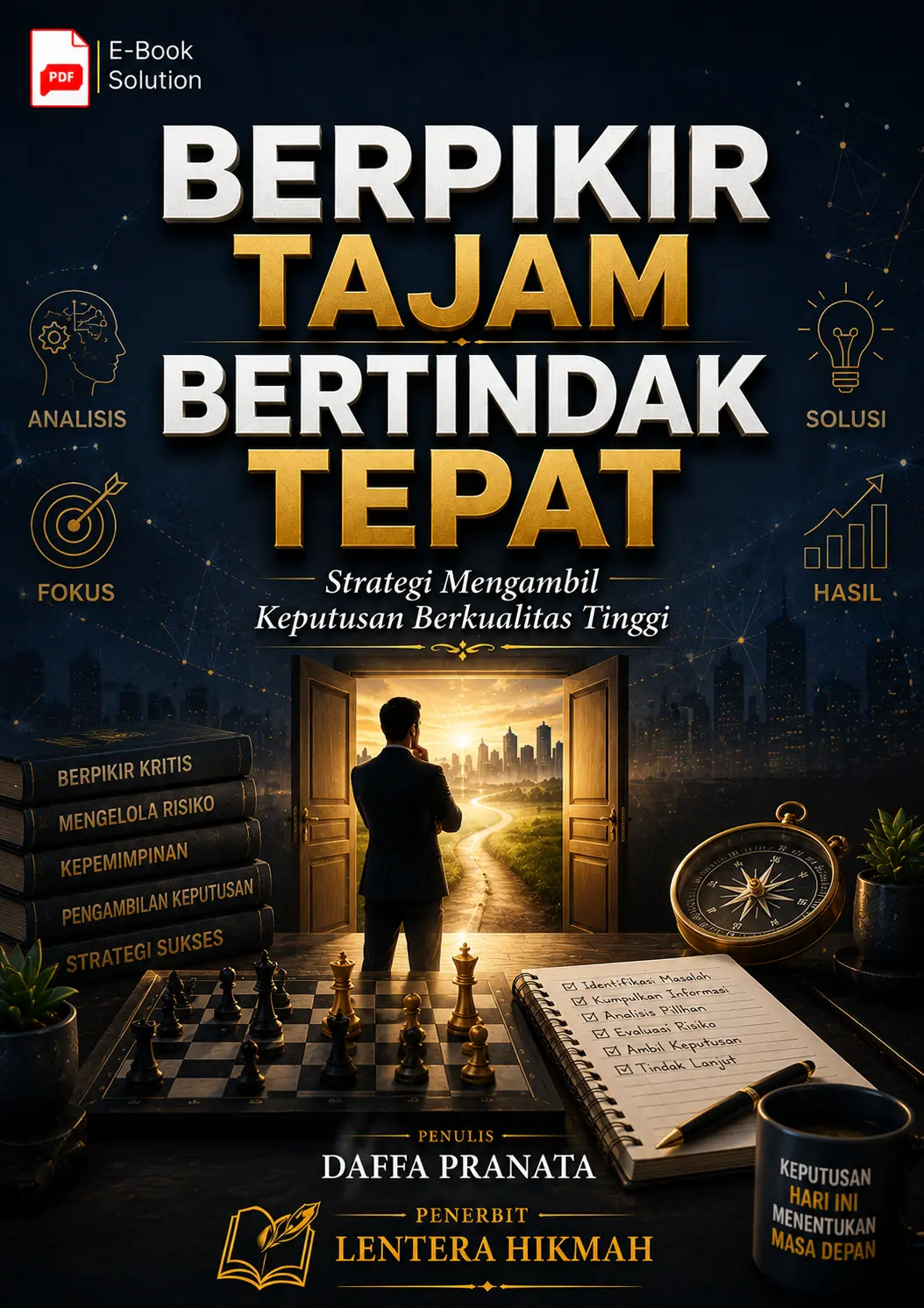 BERPIKIR TAJAM BERTINDAK TEPAT- Strategi Mengambil Keputusan Berkualitas Tinggi