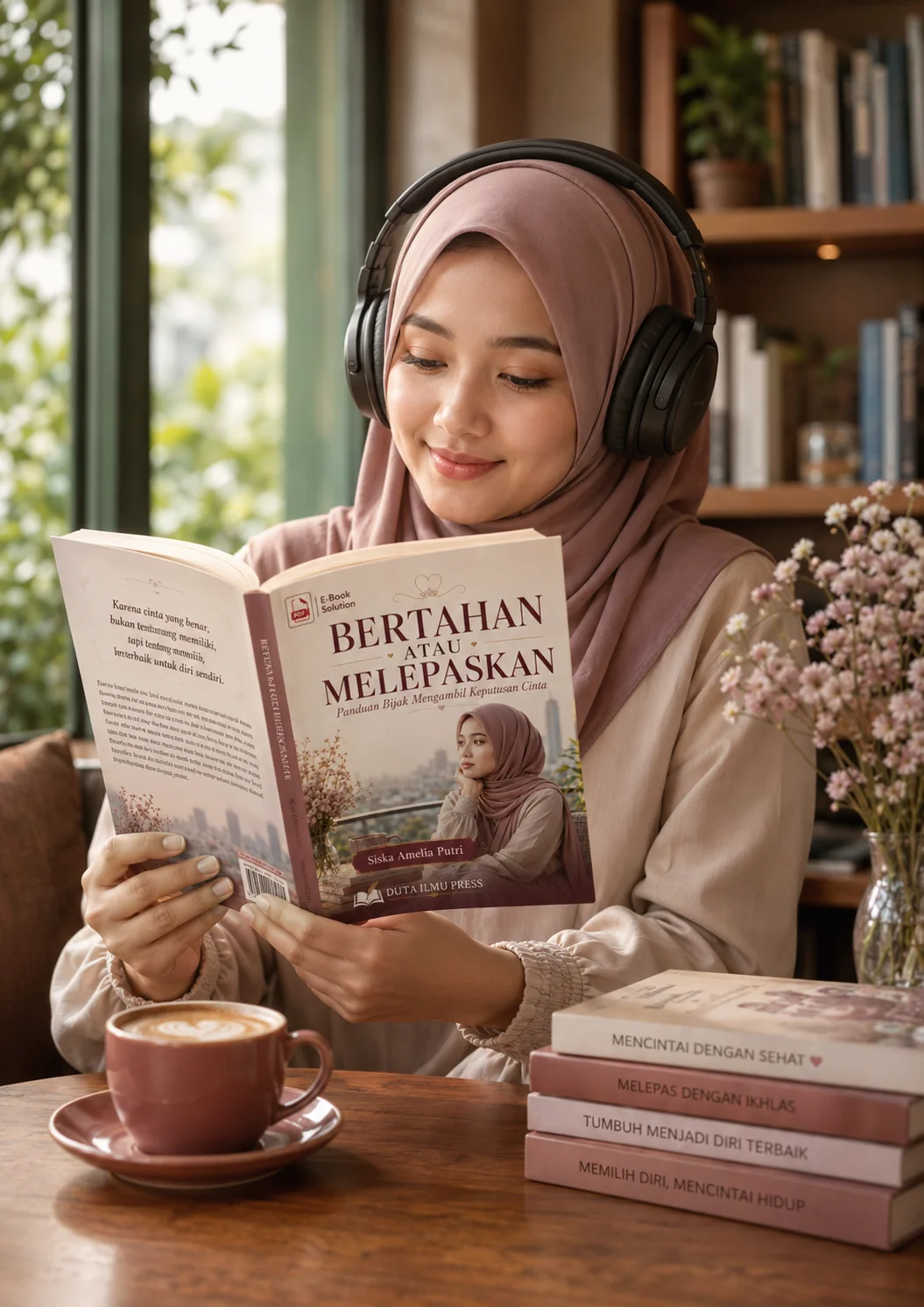 BERTAHAN ATAU MELEPASKAN	Panduan Bijak Mengambil Keputusan Cinta	 preview 3