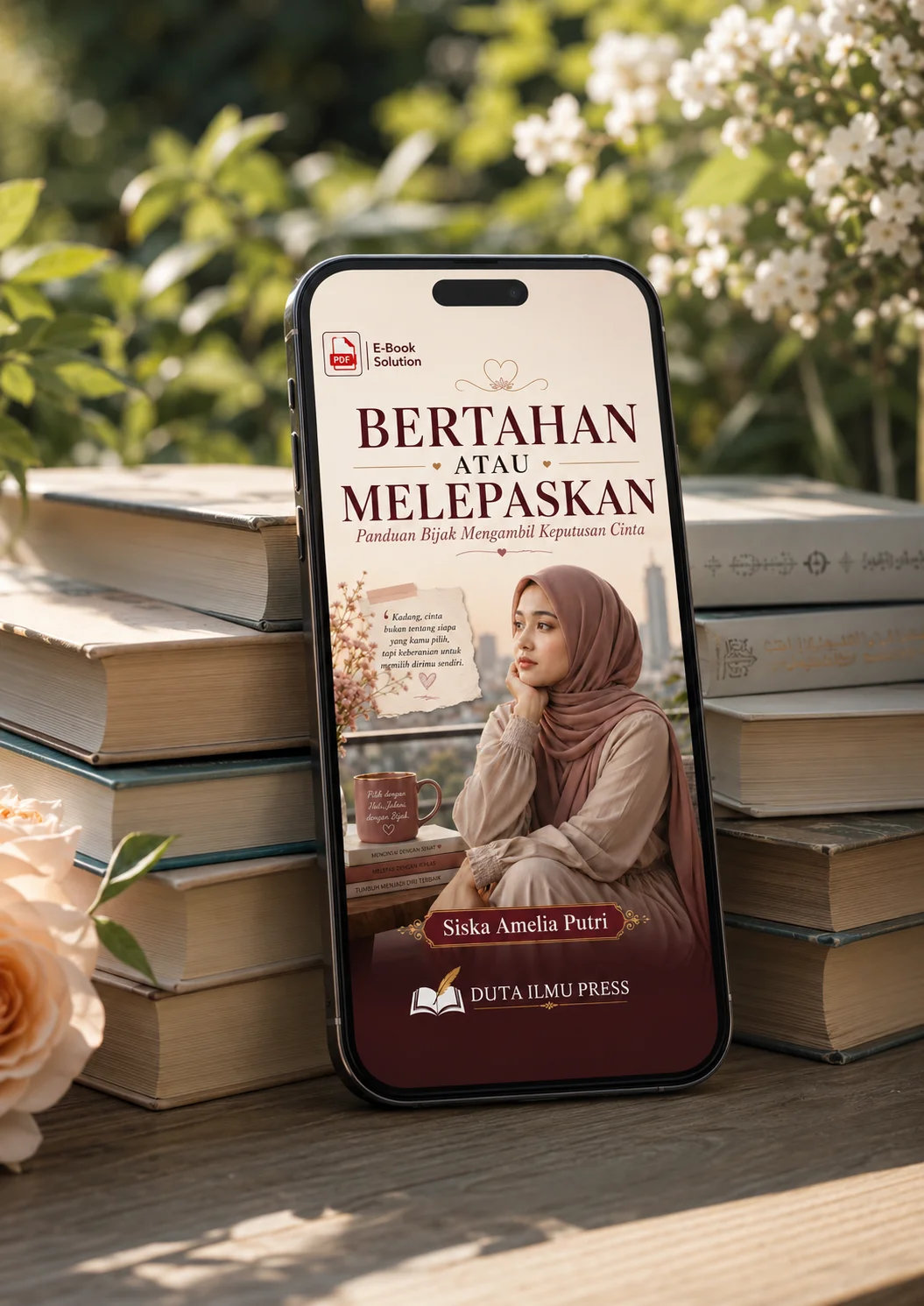 BERTAHAN ATAU MELEPASKAN	Panduan Bijak Mengambil Keputusan Cinta	 preview 4