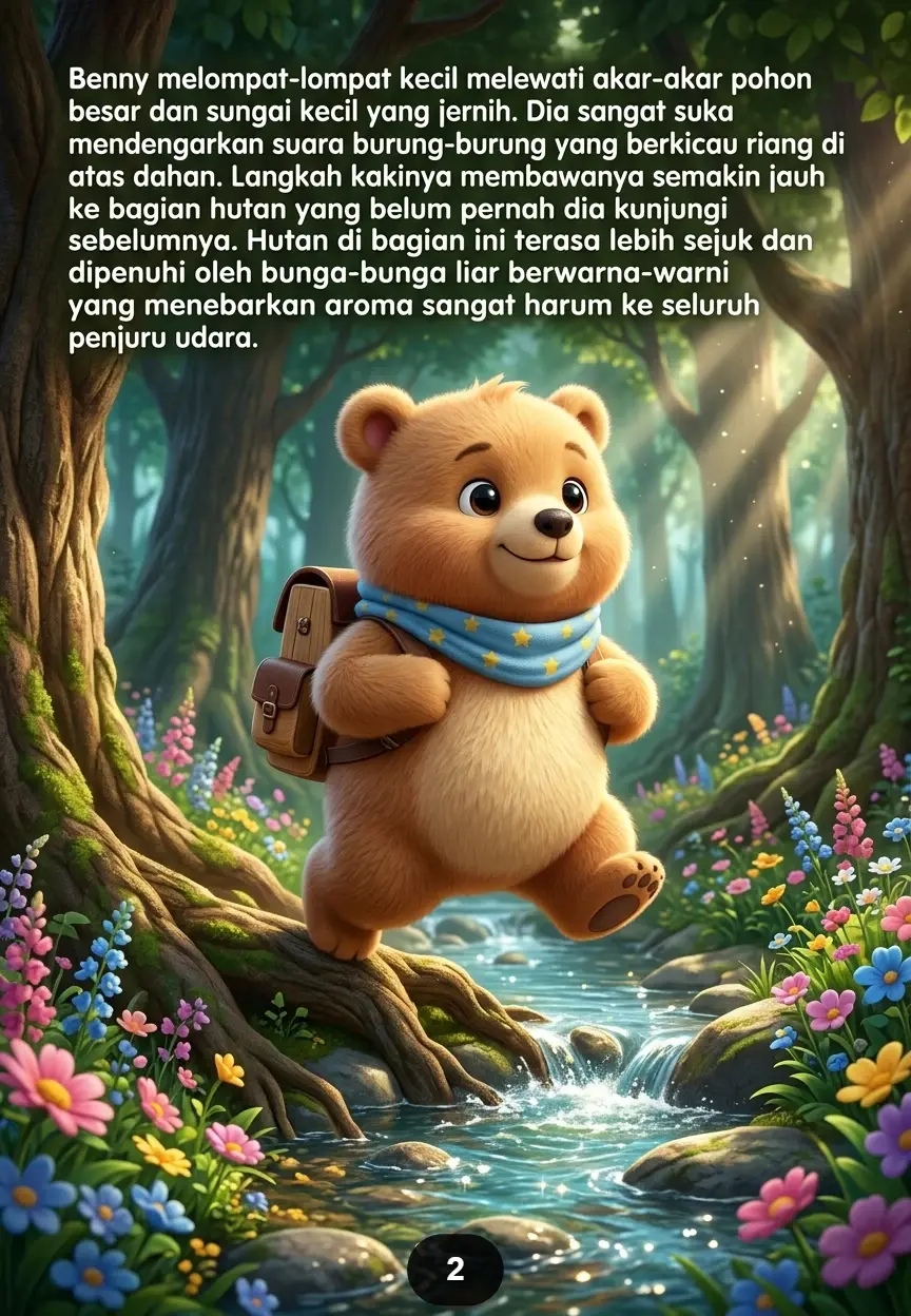 BERUANG DAN GUA BERSINAR Misteri Cahaya di Balik Batu preview 4