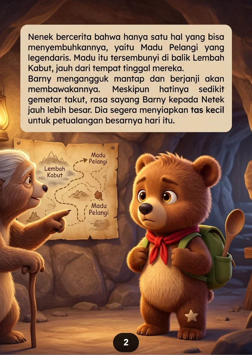 BERUANG MENCARI MADU PELANGI Perjalanan Seru Penuh Warna Indah preview 4