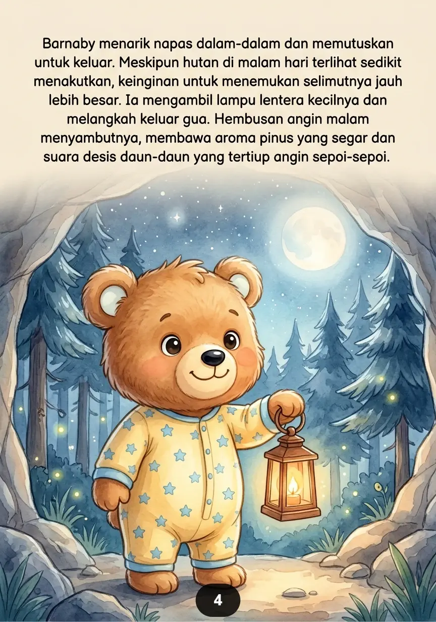BERUANG MENCARI SELIMUT HILANG Perjalanan Hangat Menjelang Waktu Tidur preview 2