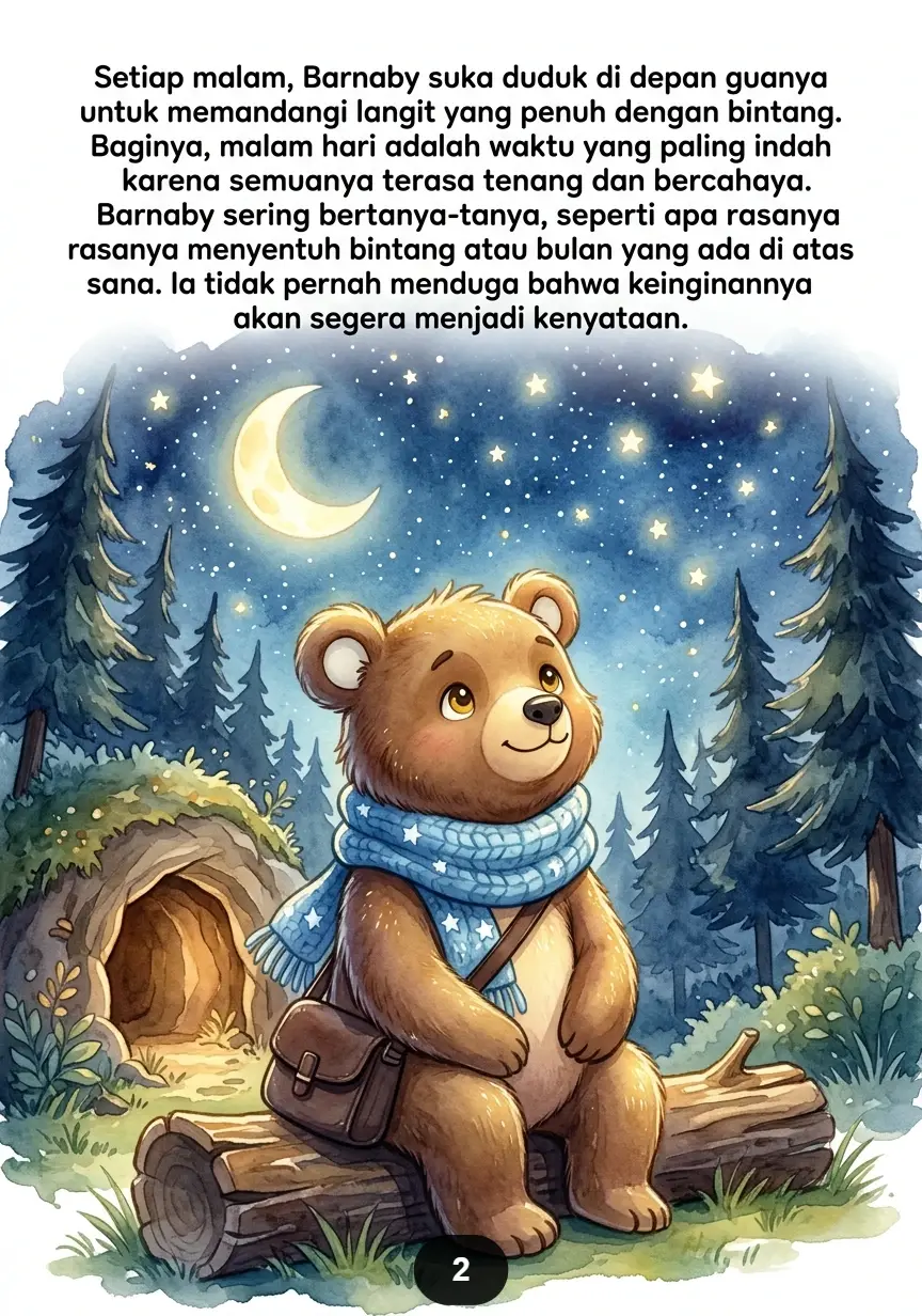 BERUANG MENJAGA BULAN KECIL Tugas Rahasia Sebelum Malam Berakhir preview 2