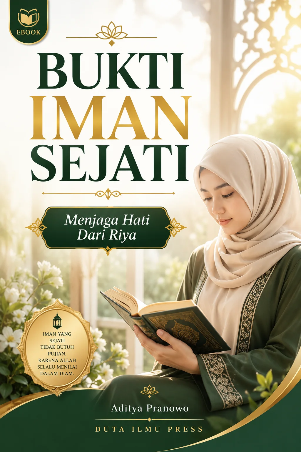 BUKTI IMAN SEJATI Menjaga Hati Dari Riya