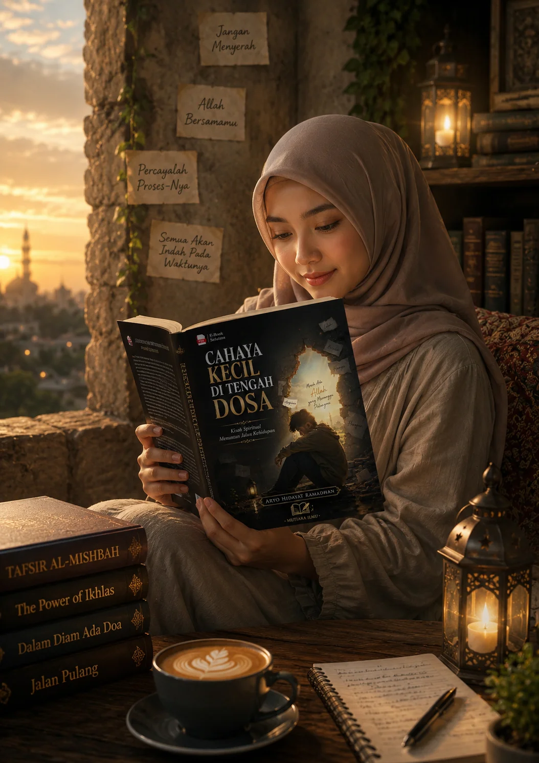 CAHAYA KECIL DI TENGAH DOSA-Kisah Spiritual Menuntun Jalan Kehidupan preview 2
