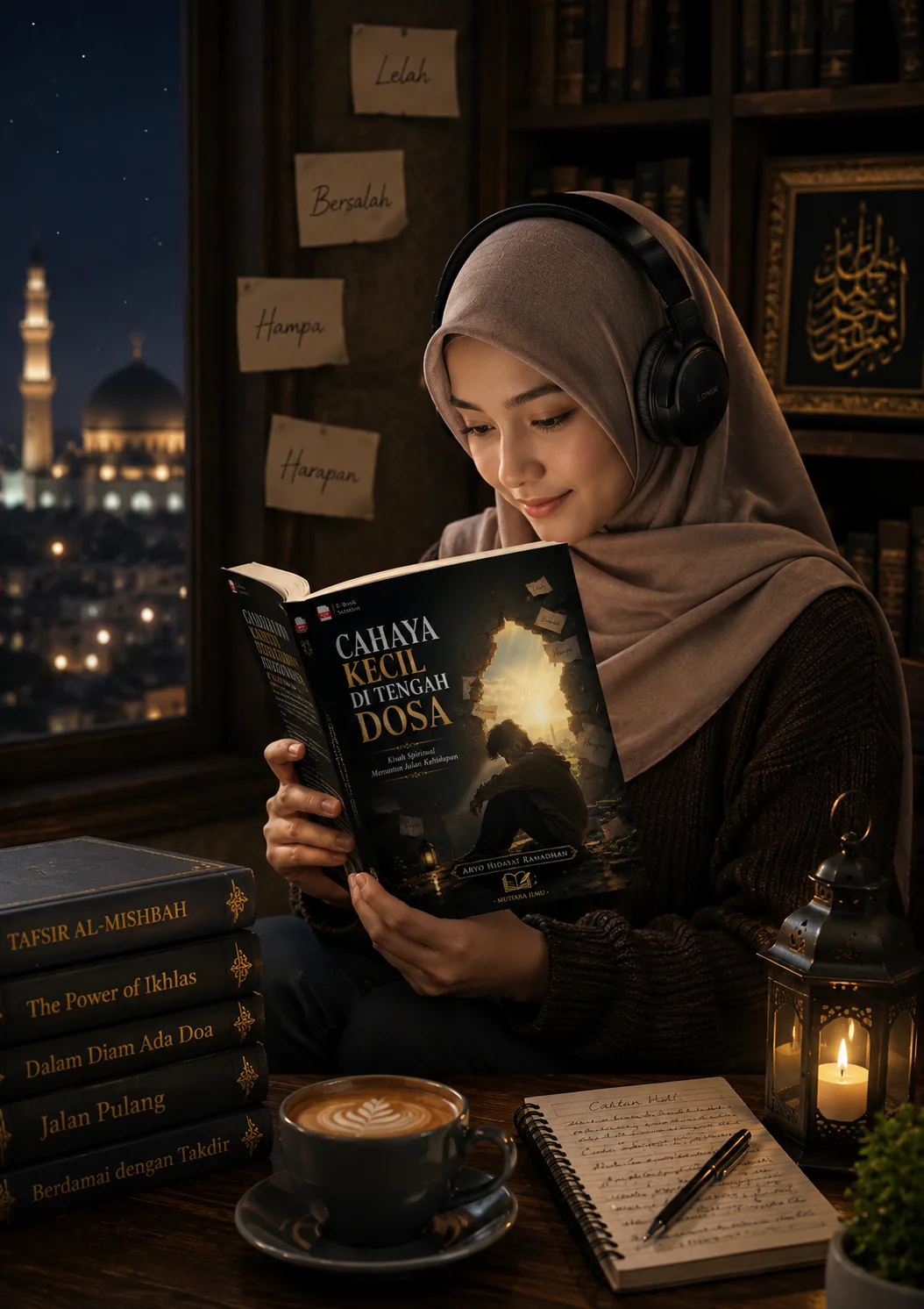 CAHAYA KECIL DI TENGAH DOSA-Kisah Spiritual Menuntun Jalan Kehidupan preview 1