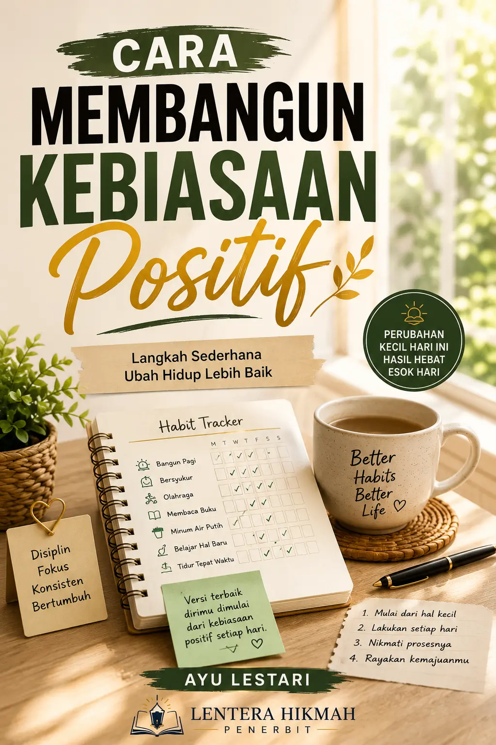 CARA MEMBANGUN KEBIASAAN POSITIF - Langkah Sederhana Ubah Hidup Lebih Baik