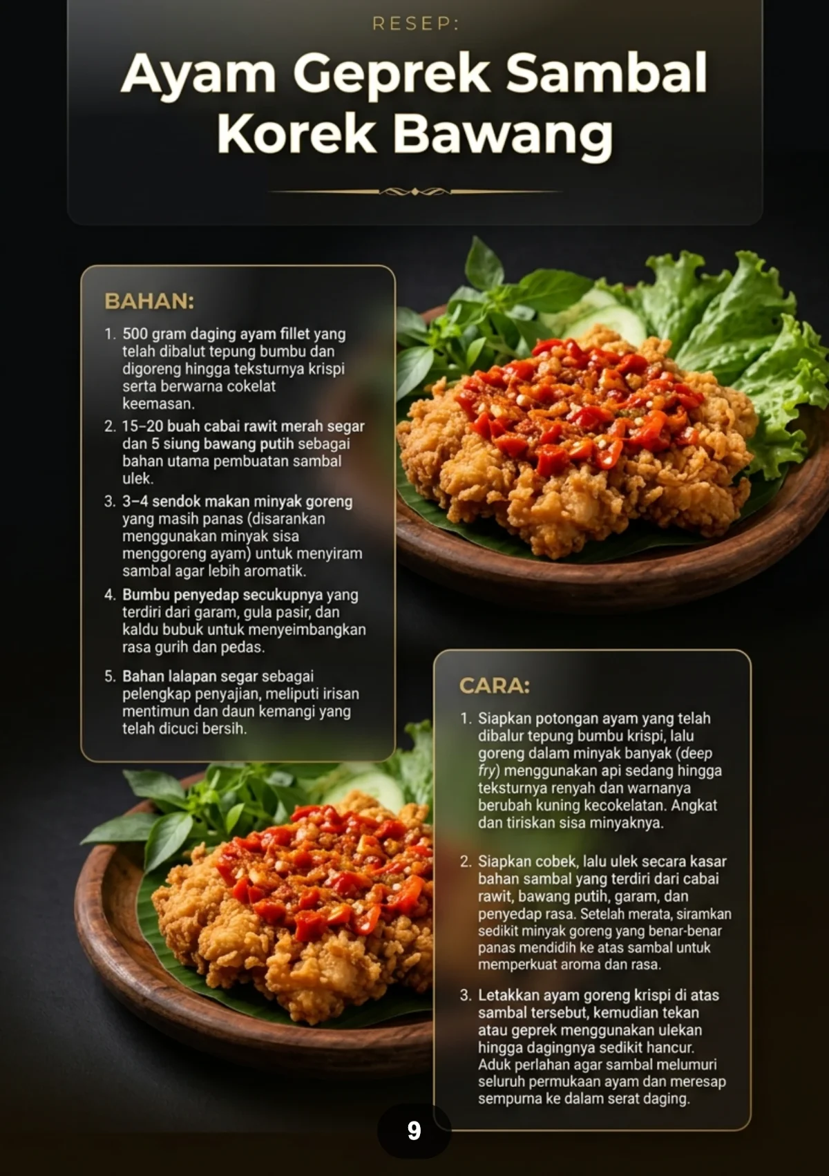 CATERING RUMAHAN OMSET JUTAAN - Ide Jualan Lauk Laris Manis preview 4