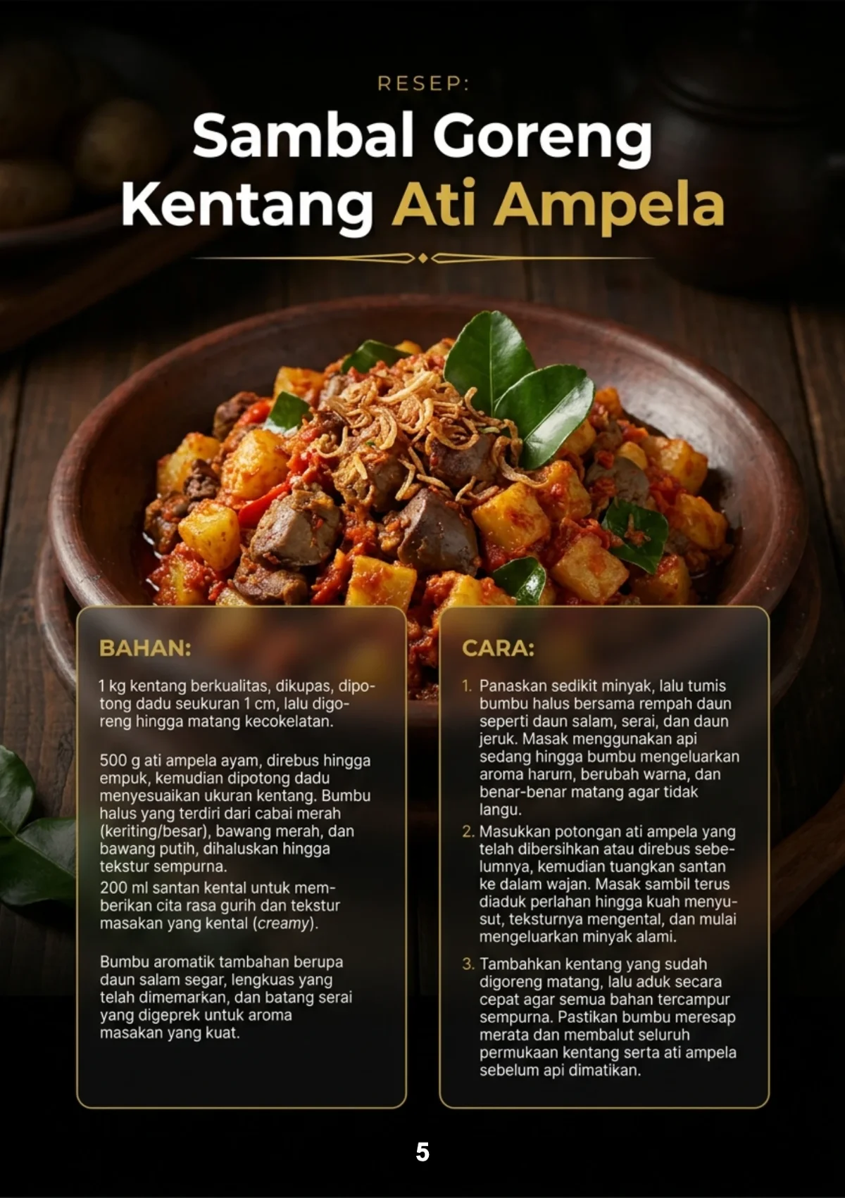 CATERING RUMAHAN OMSET JUTAAN - Ide Jualan Lauk Laris Manis preview 1