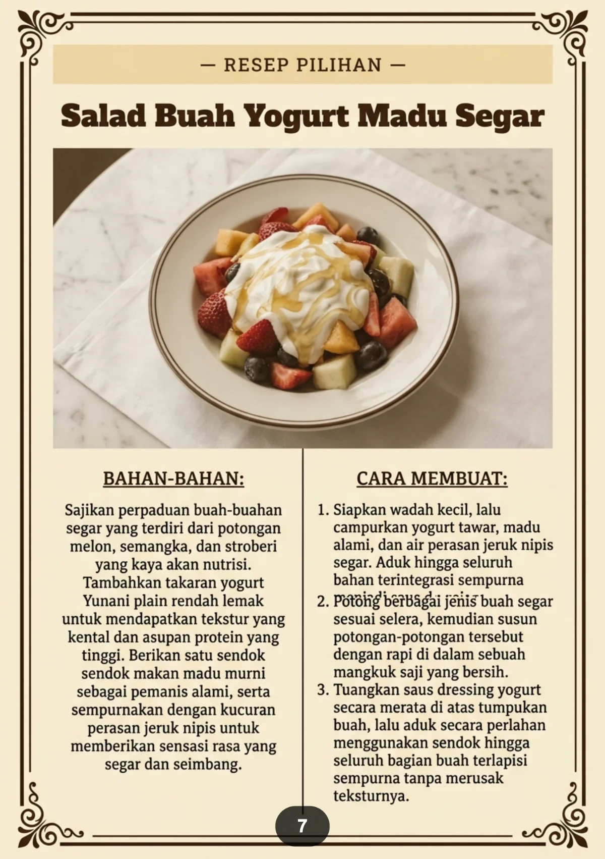 CEMILAN RENDAH KALORI SEHAT - Cemilan Enak Tanpa Bikin Gemuk preview 1