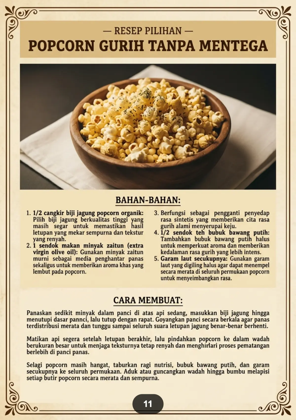 CEMILAN RENDAH KALORI SEHAT - Cemilan Enak Tanpa Bikin Gemuk preview 3