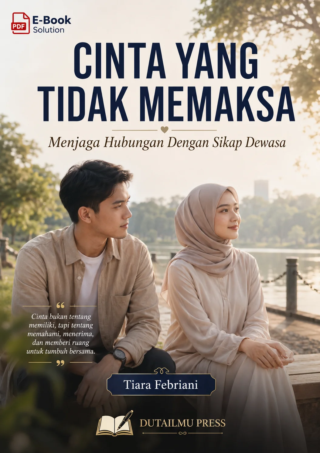 CINTA YANG TIDAK MEMAKSA	Menjaga Hubungan Dengan Sikap Dewasa	