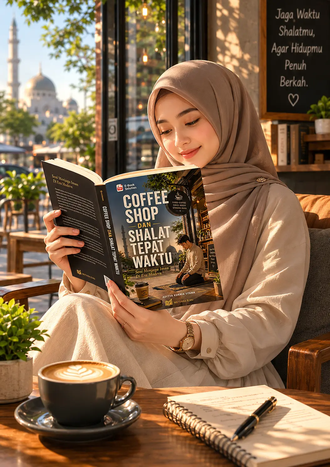 COFFEE SHOP DAN SHALAT TEPAT WAKTU - Seni Menjaga Iman Di Era Modern preview 1