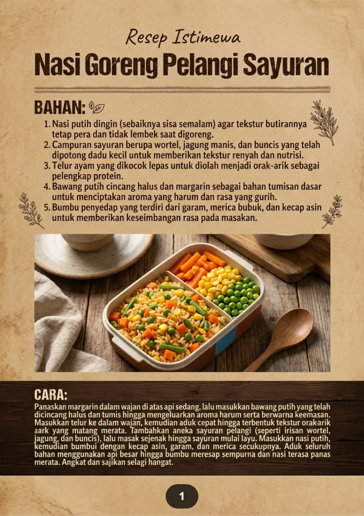 DAPUR BEKAL ANAK AKTIF - Menu Sehat Disukai Setiap Hari preview 1