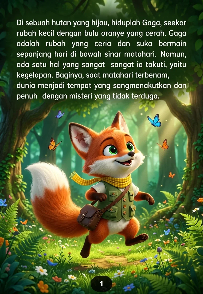 GAGA SI RUBAH PEMBERANI Keberanian Mengalahkan Rasa Takut preview 4