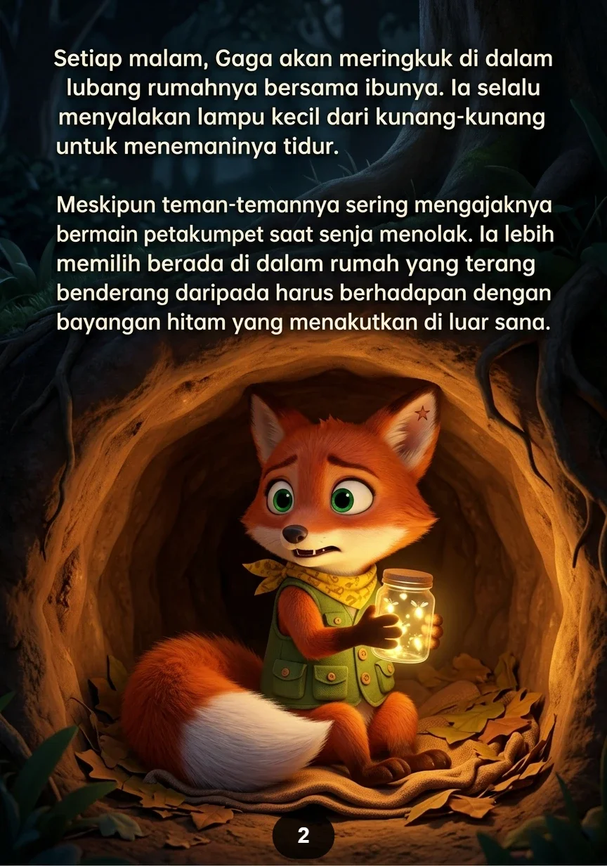 GAGA SI RUBAH PEMBERANI Keberanian Mengalahkan Rasa Takut preview 1