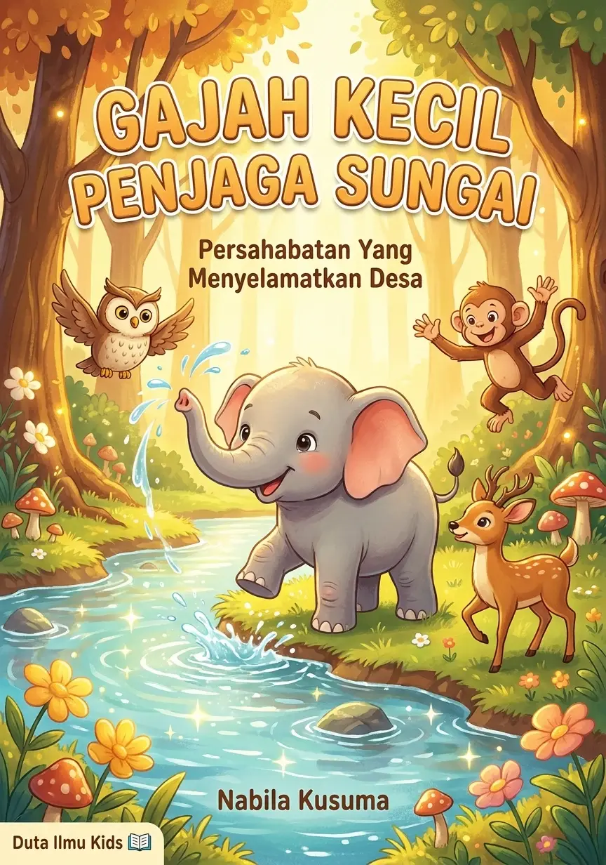 GAJAH KECIL PENJAGA SUNGAI Persahabatan Yang Menyelamatkan Desa