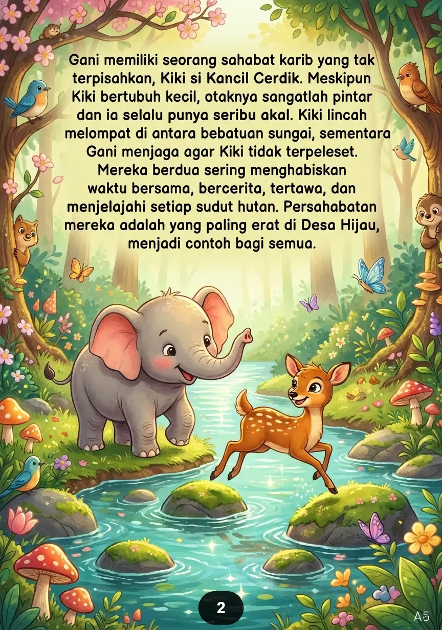 GAJAH KECIL PENJAGA SUNGAI Persahabatan Yang Menyelamatkan Desa preview 3